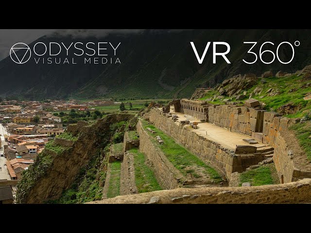 Ollantaytambo Virtual Tour | VR 360° Travel Experience | Peru | Inca Ruins