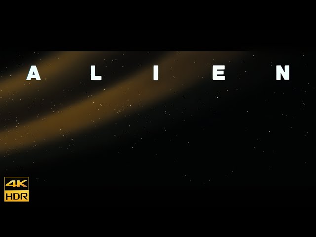 Alien (1979) – Opening Scene | 4K AI Remastered Edition (HDR10 | Dolby Vision Mastered)