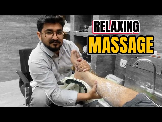 Deep Relaxation: Soothing Foot Massage for Stress Relief | ASMR Soft Touch Massage for Tingles 🫥🥰