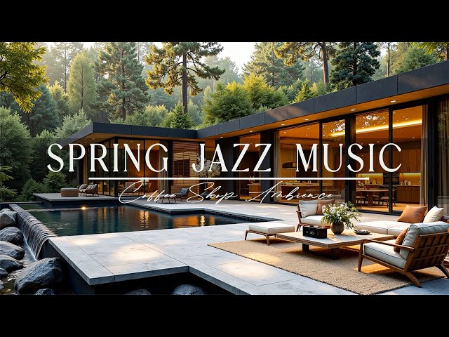 Morning at a Lakeside Living Room 🌤️ Relaxing Jazz Piano Melodies for Work, Study, and Tranquility