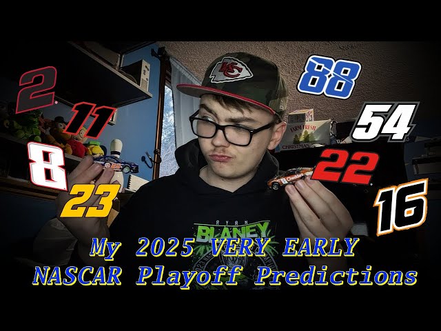 My 2025 VERY EARLY NASCAR Playoff Predictions