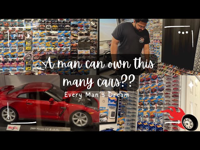 A man can own this many cars?? | Hot Wheels Collection