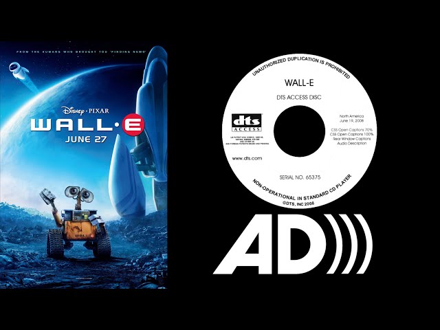 WALL-E (2008) DTS Access Isolated Audio Description track