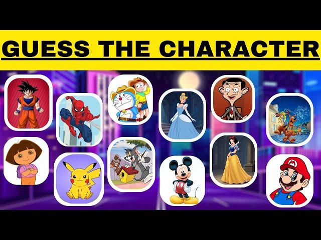 Can You Beat the ULTIMATE Cartoon Character Challenge?