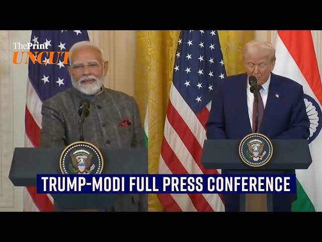 Trump-Modi press conference: US to provide F-35 stealth fighters, illegal immigration & more