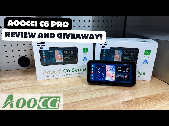 BMW R1300GS Meets Aoocci C6 Pro - Review and giveaway!