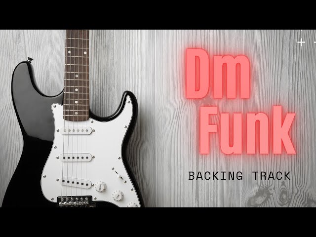 Groovy Funk Backing Track | Guitar Jam in D minor