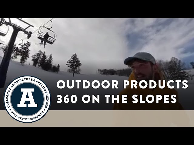 OPDD Student Bowman Caldwell in 360 on the slopes