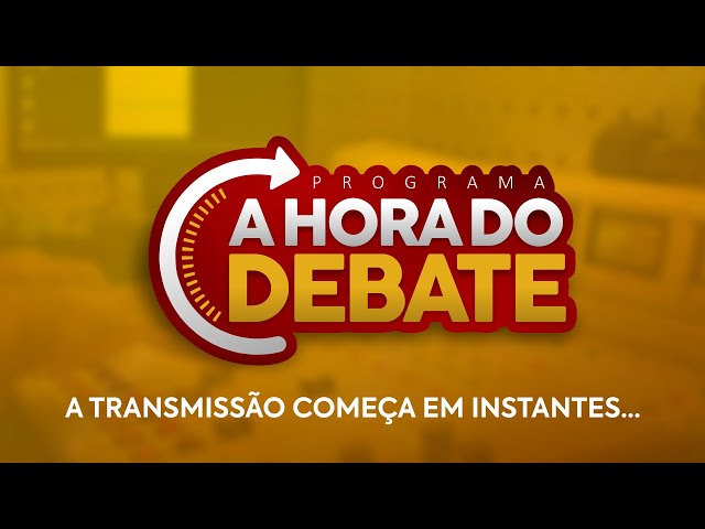 Ronaldo Cesar e Guilherme Cumaru no Programa a Hora do Debate