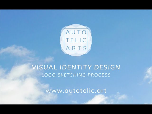 Visual Identity Design: Logo Sketching Process Timelapse