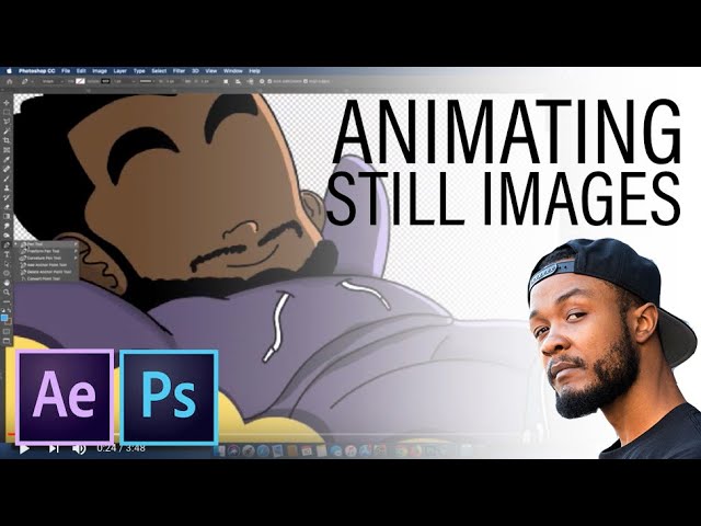 How to Animate Still Photos from Adobe Photoshop to After Effects