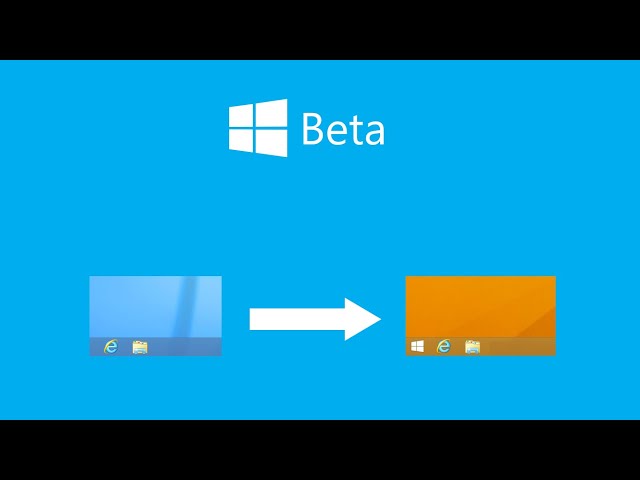 Windows Beta - Windows 8 to 8.1 (RTM, not Update 1)