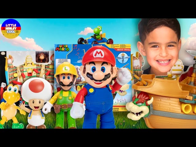 Littlehenleycool plays with Mario and friends