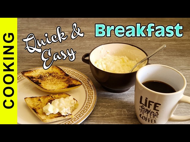 Quick and Easy Breakfast, Ready in a Few Minutes!