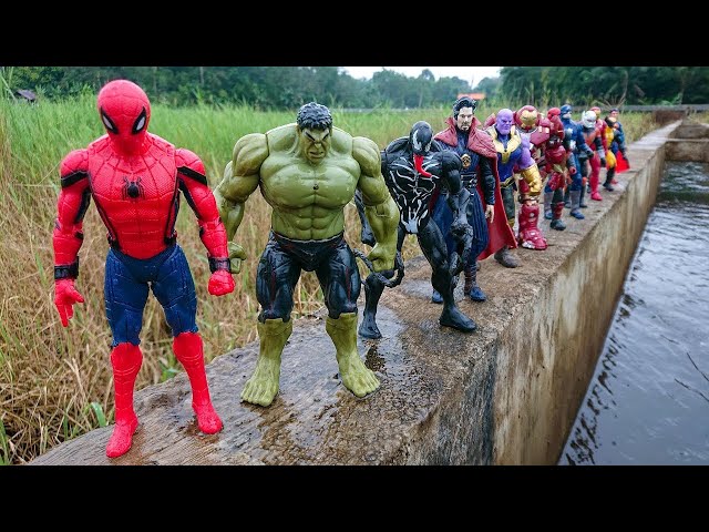 Avengers Superhero Story, Marvel's Spider-Man 2, Hulk, Iron Man, Captain America, Venom