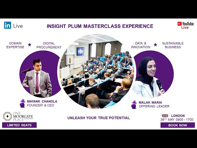 Insight Plum Procurement Masterclass Experience