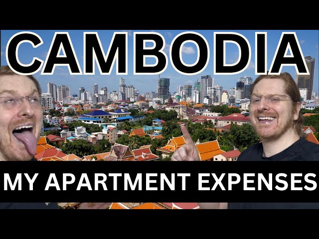 Cambodia Apartment Tour & Expenses 2025! (Insane Price)