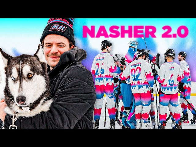 PLAYOFF HOCKEY DRAMA w/ THE HEAT | Nasher 2.0