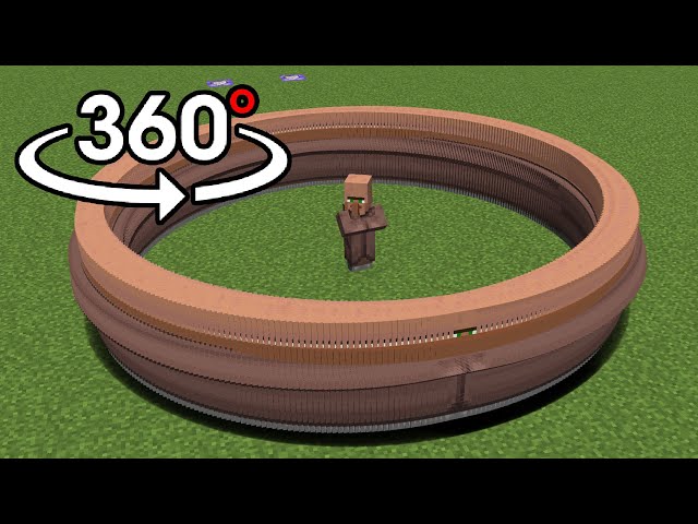 360° POV: the circle of villagers