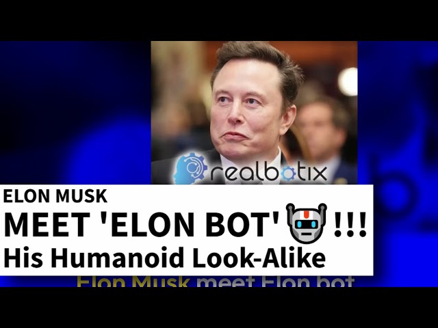 🔴#elonmusk  Meet Elon Bot His Humanoid Look-alike |#robotics