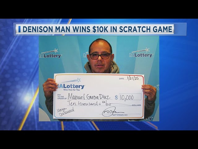 Denison Man Wins $10K In Scratch Game