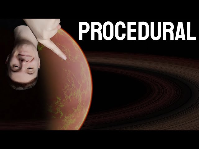 Procedural Planetary Rings | Blender