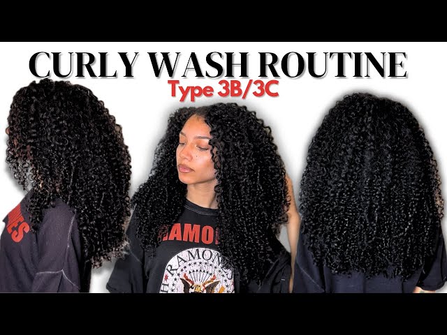 Curly Hair Routine | 3B/3C low porosity curls