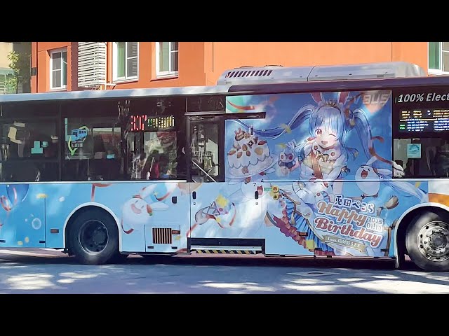 兎田ぺこら🥕 誕生日記念応援バス🚌 2025 (台北307) [兎田ぺこら/兔田佩克拉]