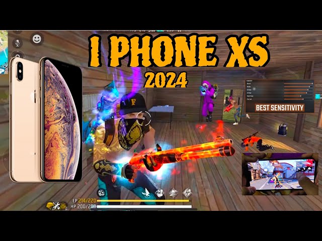 I Phone Xs 2024 Free Fire Gameplay And Handcam Gaming Test .