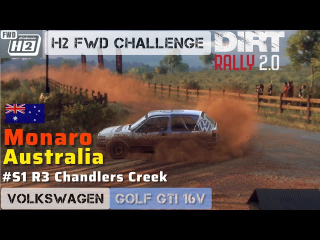 DiRT Rally 2.0 - AUSTRALIA - H2 FWD CHALLENGE - S1 R03 @ja_gameplay