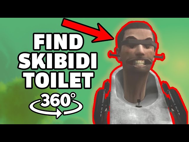 FIND VACUUM SKIBIDI TOILET🚽 360° VR Finding Challenge 🔍 8K