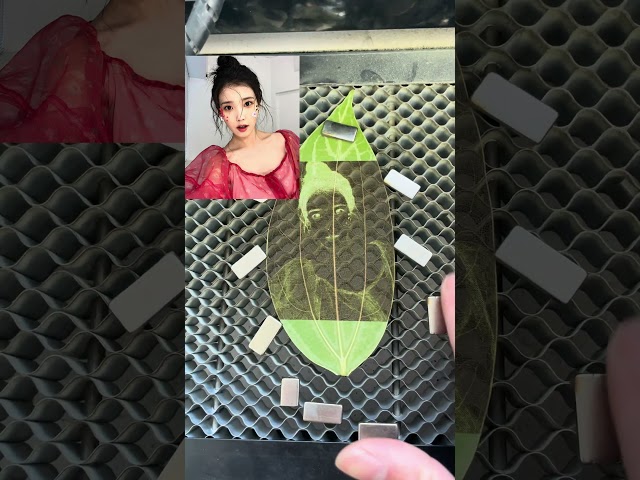 Leaf painting production process#leaf painting production process#leaf engraving machine#leaf