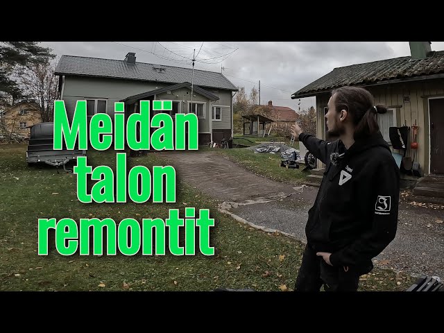 Tarinaa talon remonteista - Remonttiprojektien hidas eteneminen