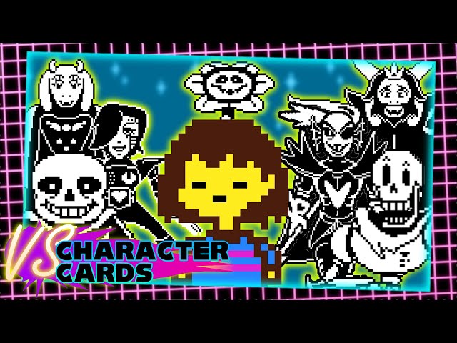 The World of Undertale - VS Character Cards