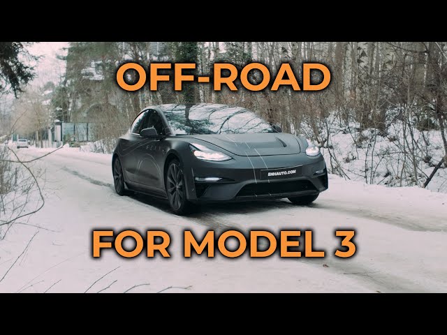 Off-Road Mode For The Tesla Model 3 AWD