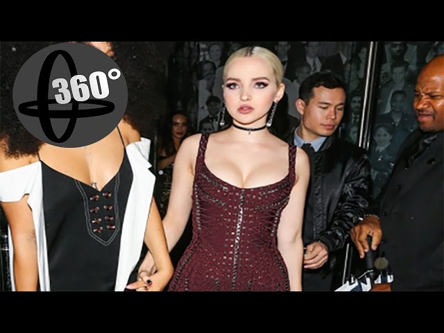 360 VR VIDEO - Dove Cameron spotted at Catch