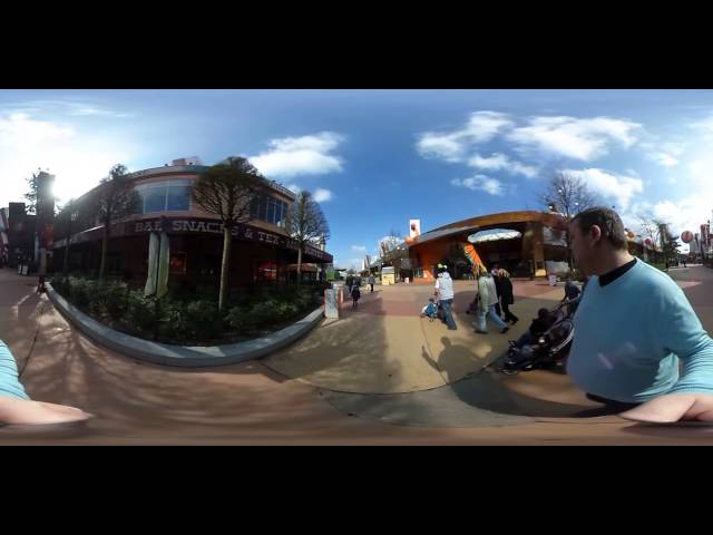 A 360 walk through Disney village in Paris