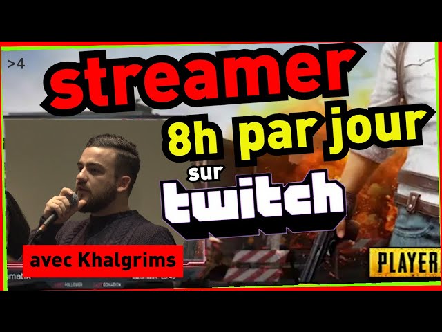 Streamer 8h par jour sur Twitch (interview de Khalgrims, gamer, ancien champion de e-sport)