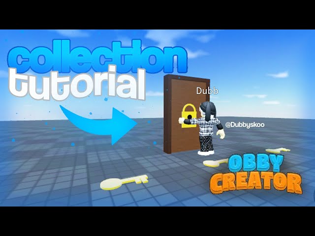 How to make a COLLECTION SYSTEM in Obby Creator!