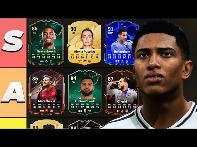 RANKING THE BEST META CENTRAL MIDFIELDERS! 🥇 FC 25 Ultimate Team Tier List