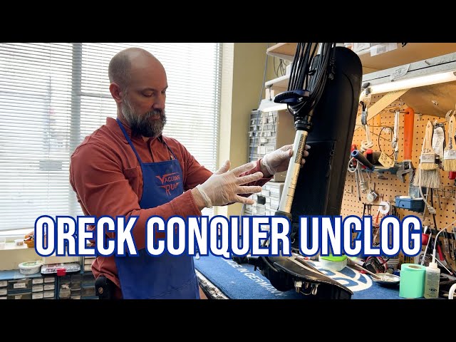 How to Unclog an Oreck Elevate Conquer Vacuum Cleaner