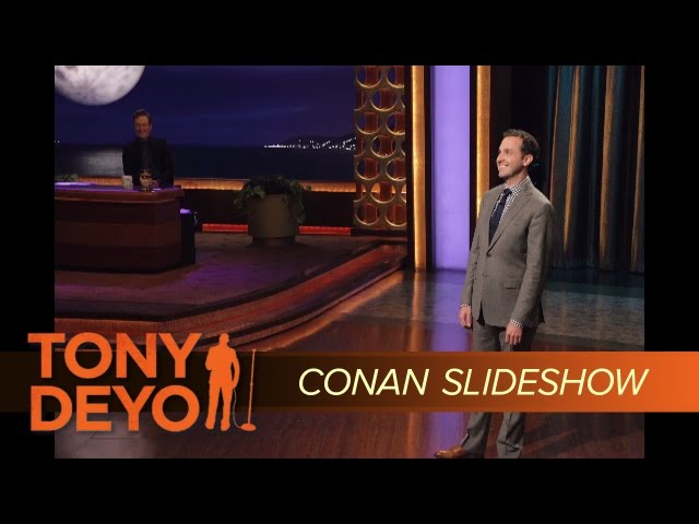 CONAN appearance slideshow - Comedian Tony Deyo