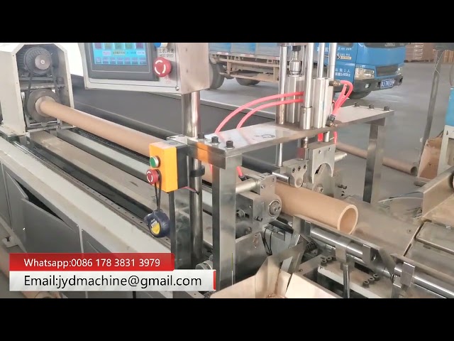 Automatic Shaftless Paper Tube Fine Cutting Machine With High Speed