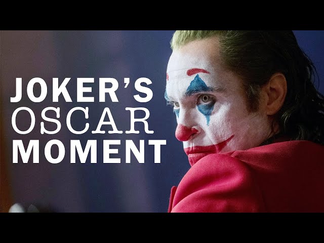 This Is What An Oscar Winning Joker Scene Looks Like