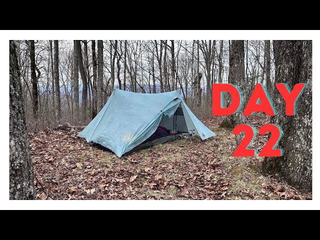 Day 22 - My toughest Day yet! - Appalachian Trail Thruhike 2024 Attempt