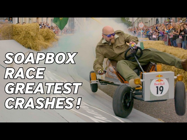 GREATEST SOAPBOX RACE CRASHES: THE COMPLETE GUIDE VOLUME 1 #redbullsoapboxrace