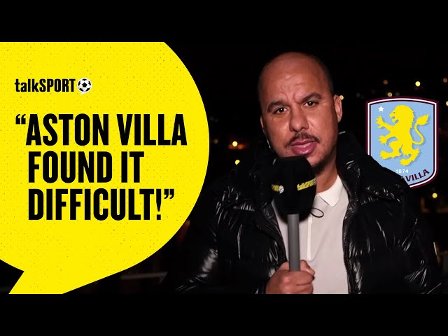 "Didn't Turn Up!" Gabby REACTS To Aston Villa's 1-0 LOSS To Monaco In The Champions League!