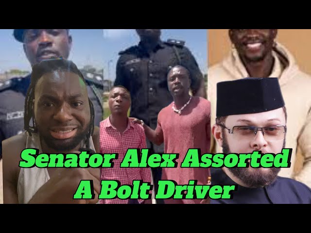 “Senator Alex's Shocking Threats to Bolt Driver: Abuse of Power Exposed: Vdm Shocked Nigerian