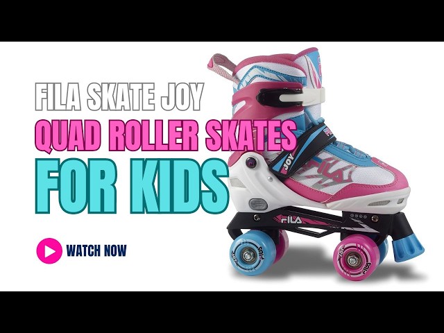 Discover the Perfect Roller Skates for Kids! | Fila Joy Adjustable Quad Roller Skates Review