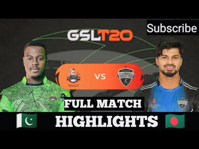 Rangpur Riders VS Lahore Qalandars Match Highlights Today | RR VS LQ  match Highlights